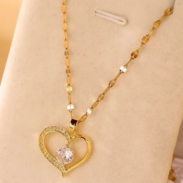 Heart shaped necklace