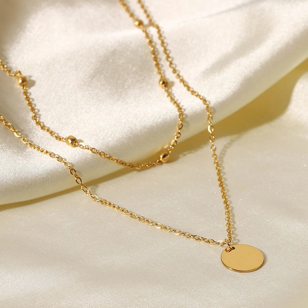 IG style round necklace